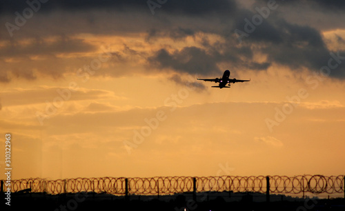 Plane taking off © Niraanjan