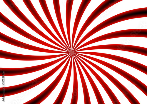 抽象的な赤い光の螺旋