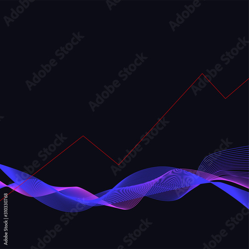 abstract wave background