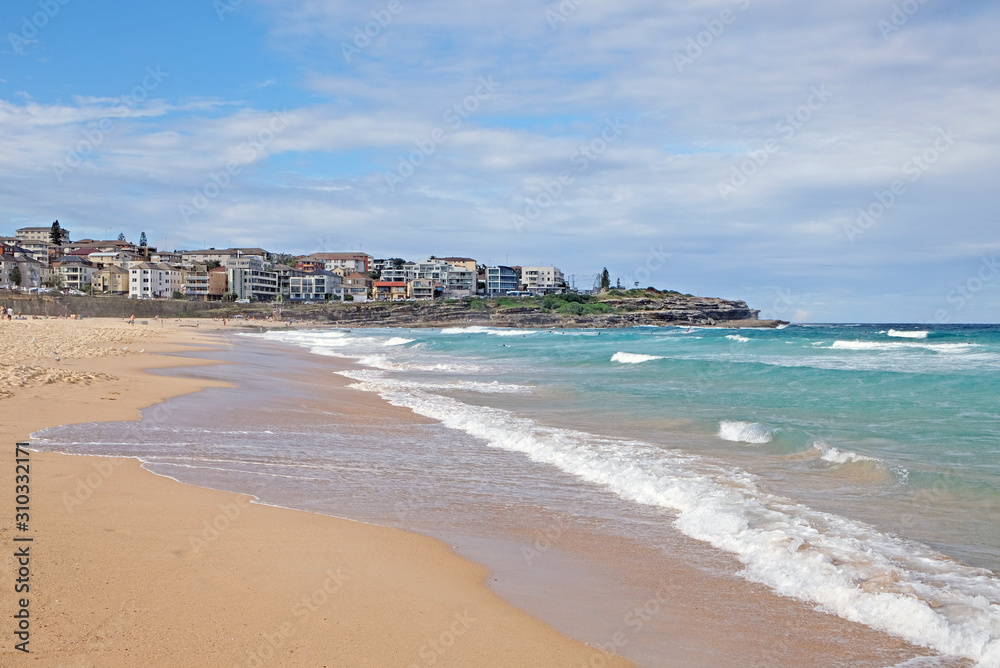 Iconic Bondi beach in Sydney, Australia