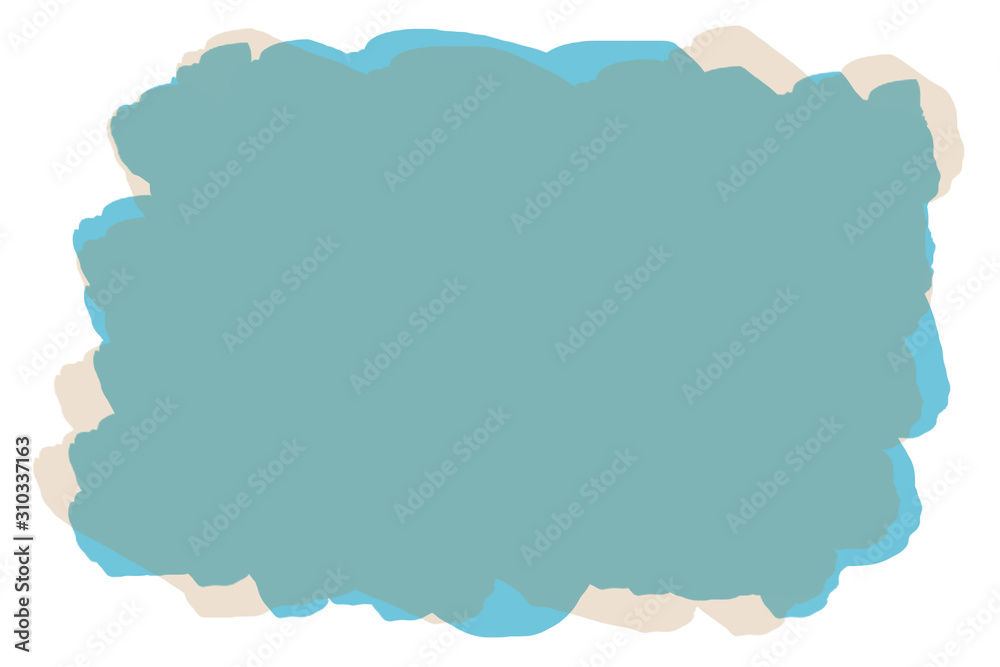 Abstract blue watercolor on white background Abstract blue watercolor on white background