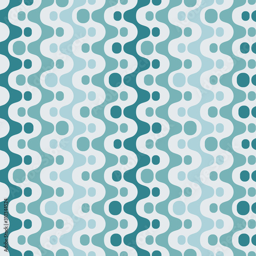 Abstract colorful drops. Vector spotty seamless pattern.