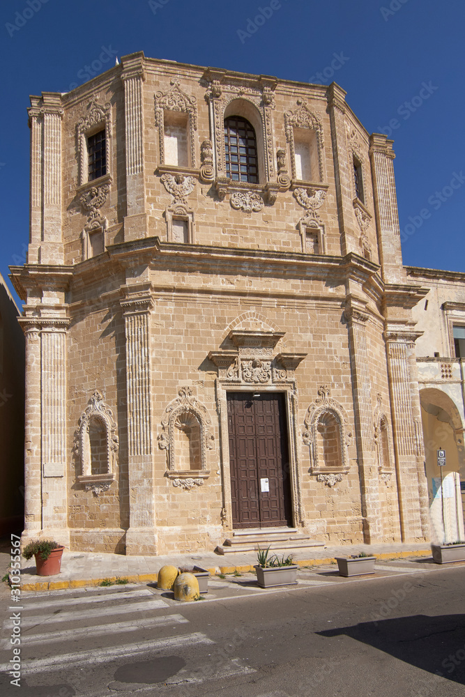 Chiesa Di Santa Maria Degli Angeli (Church Of Saint Mary's Angel) a At Gallipoli Puglia Italy
