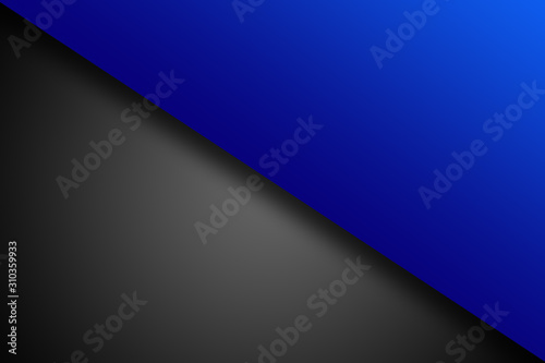 abstract background with copy space for text  blue and black color