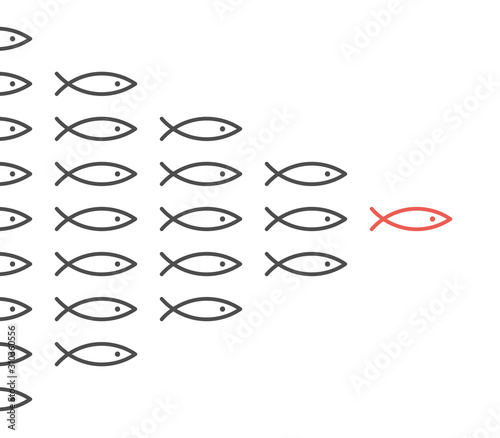 Unique fish leading many