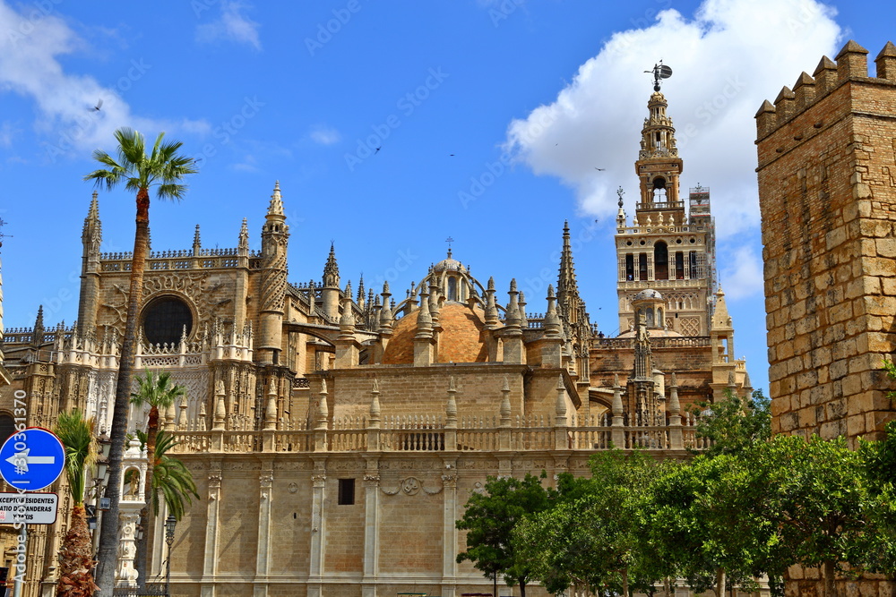 Cathedral of Saint Mary of the See Catedral de Santa Maria de la Sede, known as Seville Cathedral a Roman Catholic cathedral in Seville Spain