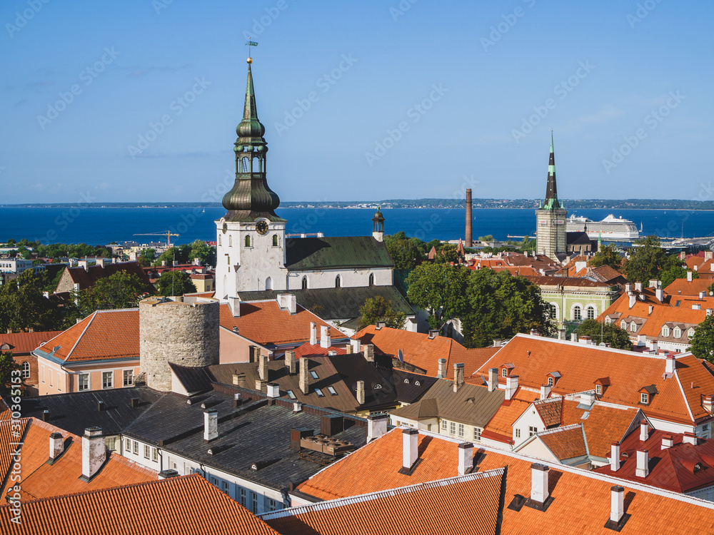 Fototapeta premium Old Tallinn. Estonia