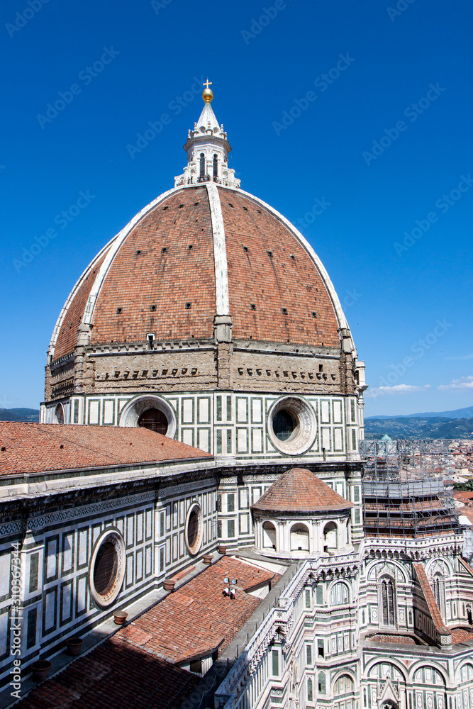 View of the Dome of the Duomo in Florence