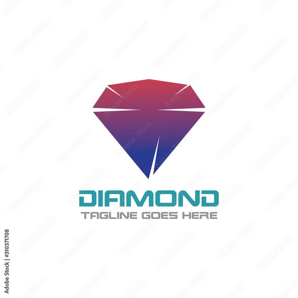 Diamond Logo Template Design, Emblem, Concept Design, Creative icon Diamond Logo Template Design, Emblem, Concept Design, Creative icon