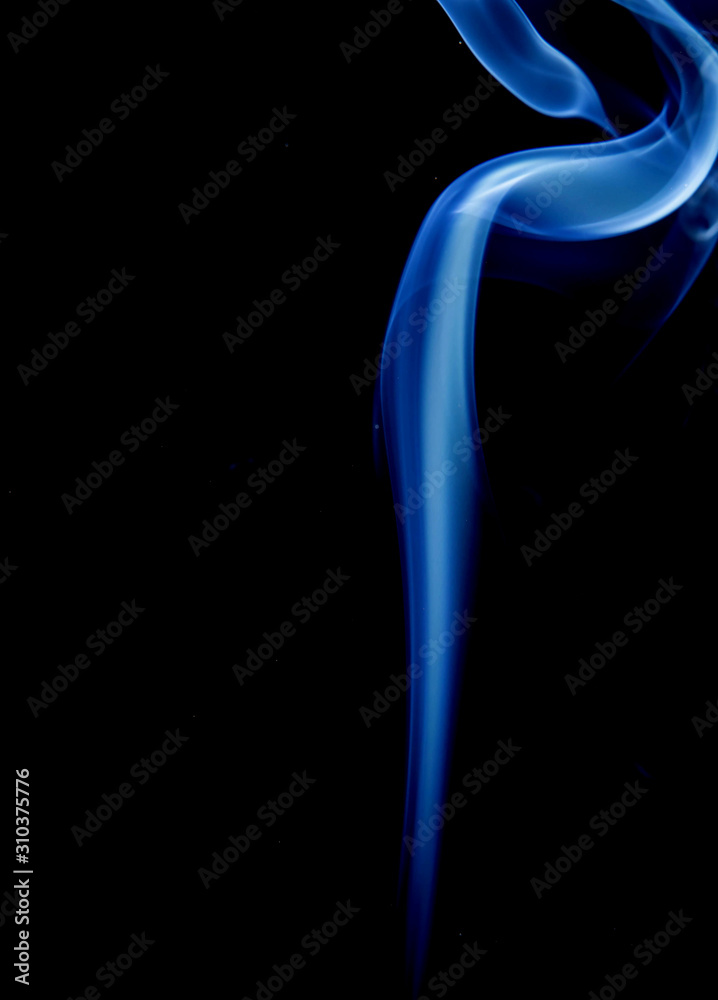 Abstract motion of white smoke isolated on a black background Can be modeled as hot food, smog, small clouds, and aromatic smoke. Abstract motion of white smoke isolated on a black background Can be modeled as hot food, smog, small clouds, and aromatic smoke.