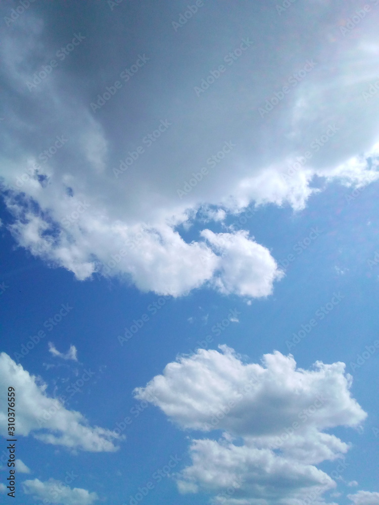 Fototapeta premium blue sky with clouds