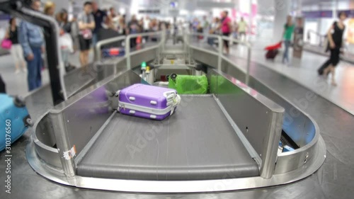 Wallpaper Mural baggage claim area of terminal, inside airport Torontodigital.ca
