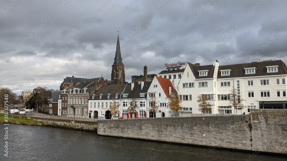 Obraz premium Maastricht, Limburg / Netherlands - November 2019: cityscape