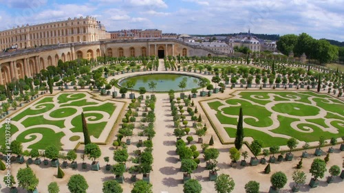 versailles palace, paris, france, 4k photo