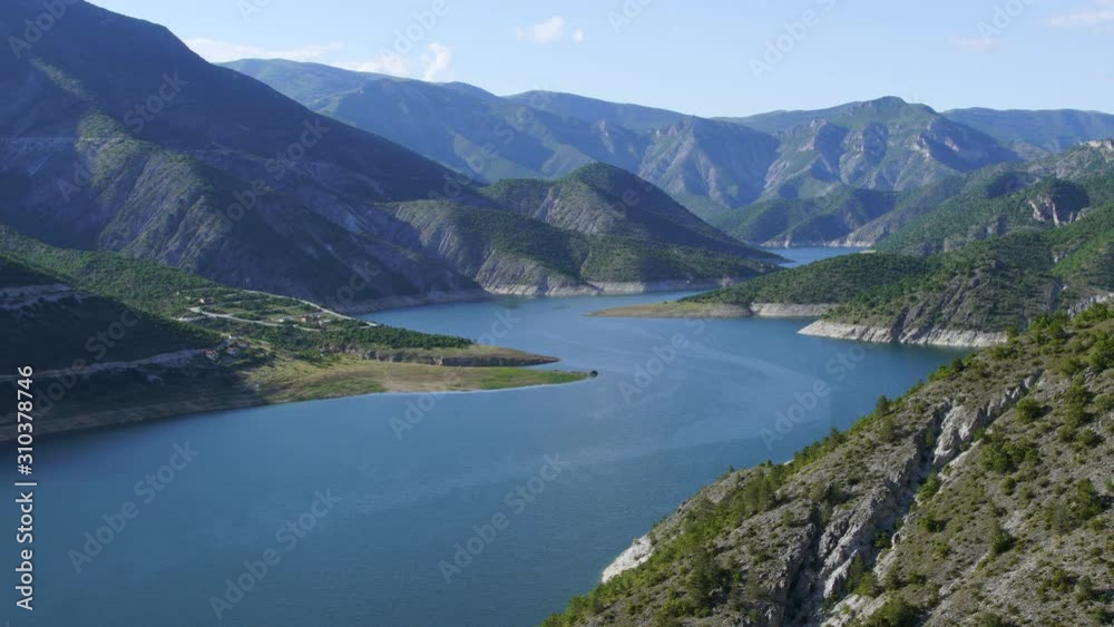 Nature Vardar River in tranquil idyllic scene, Matka Canyon, Macedonia Nature Vardar River in tranquil idyllic scene, Matka Canyon, Macedonia