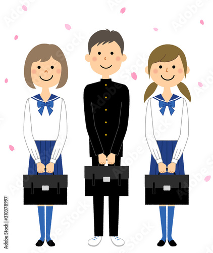 入学式　学生
