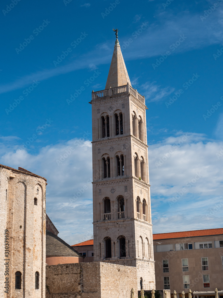 Church of St. Donatus in Zadar on the Adriatic Coast, Croatia