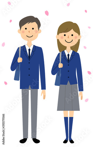 卒業式　学生