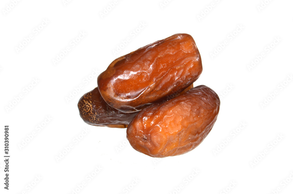 dates isolated on white background dates isolated on white background