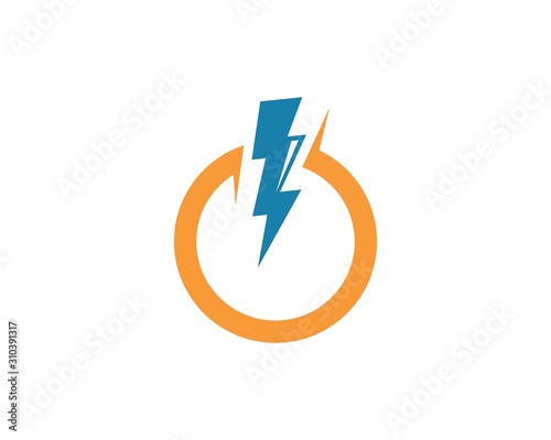 Free Download power logo icon vector illustraion - GFXLoad