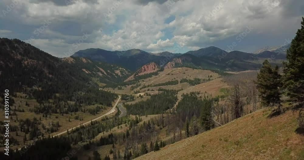 4k aerial view of beautiful mountains with incredible sky 4k aerial view of beautiful mountains with incredible sky
