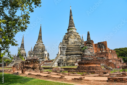 Tempelanlage in Ayutthaya