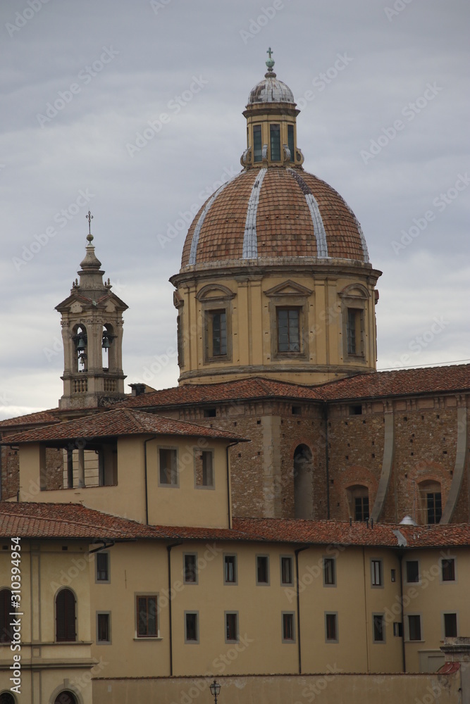 Architecture in the old town of Florence