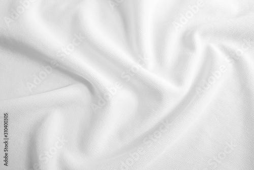 White cloth background