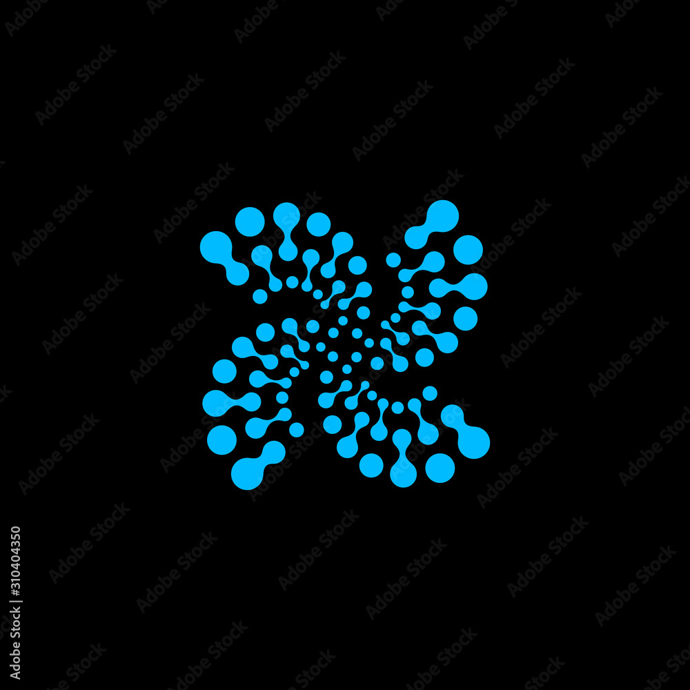 Abstract logo. Vector logo. Blue logo. Circle logo. Chemistry logo. Best logo. Bubbles logo. Balloons logo. Kids game logo. Children game logo. Medical logo. Colour logo. Vortex logo. Loading logo.