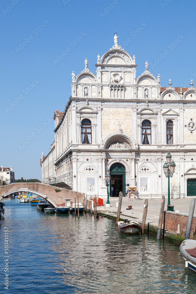 Scuola Grande di San Marco in Campo dei Santi Giovanni e Paolo, Castello, Venice, Veneto, Italy