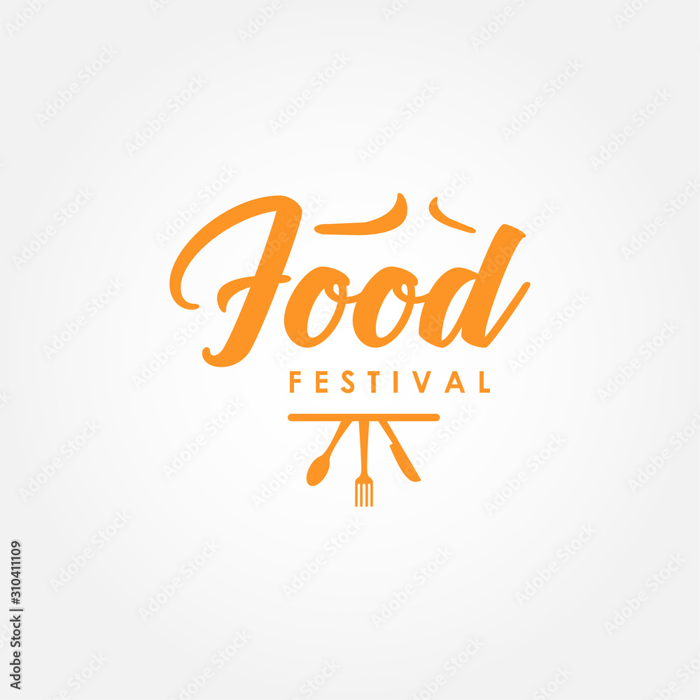 Food Festival Vector Design Template