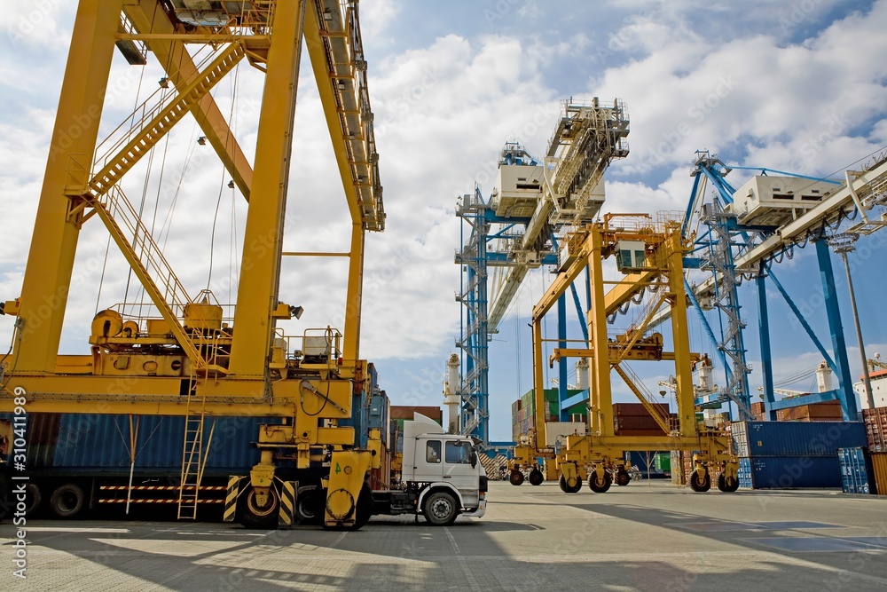 Freight Terminal At Limassol Cyprus Freight Terminal At Limassol Cyprus