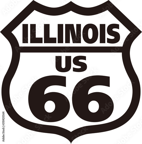 Route66 ILLINOIS イリノイ