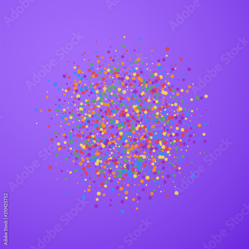 Festive confetti. Celebration stars. Joyous confet