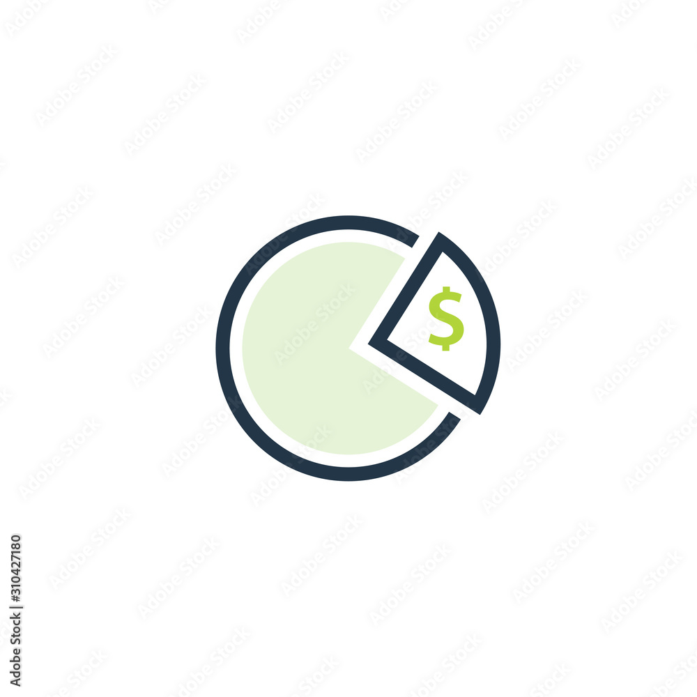 Structure costs icon. Clipart image isolated on white background Structure costs icon. Clipart image isolated on white background