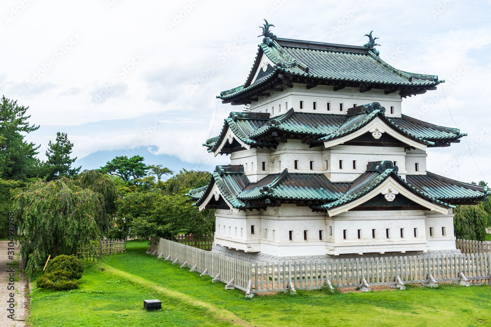Hirosaki Castle in Hirosaki City, Aomori Prefecture Hirosaki Castle in Hirosaki City, Aomori Prefecture