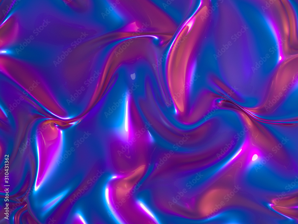 Fototapeta premium Abstract colorful background. 3d illustration, 3d rendering.