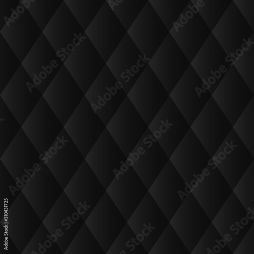 Black background. Abstract geometric seamless pattern design. Vector illustration. eps 10