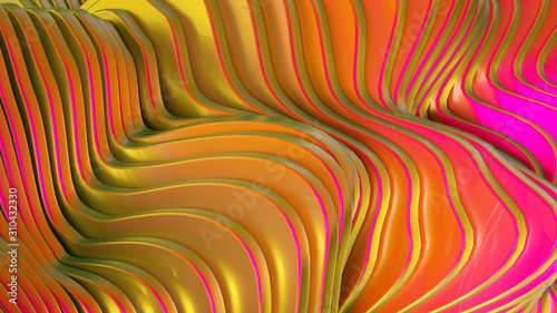 Abstract colorful background. 3d illustration, 3d rendering.