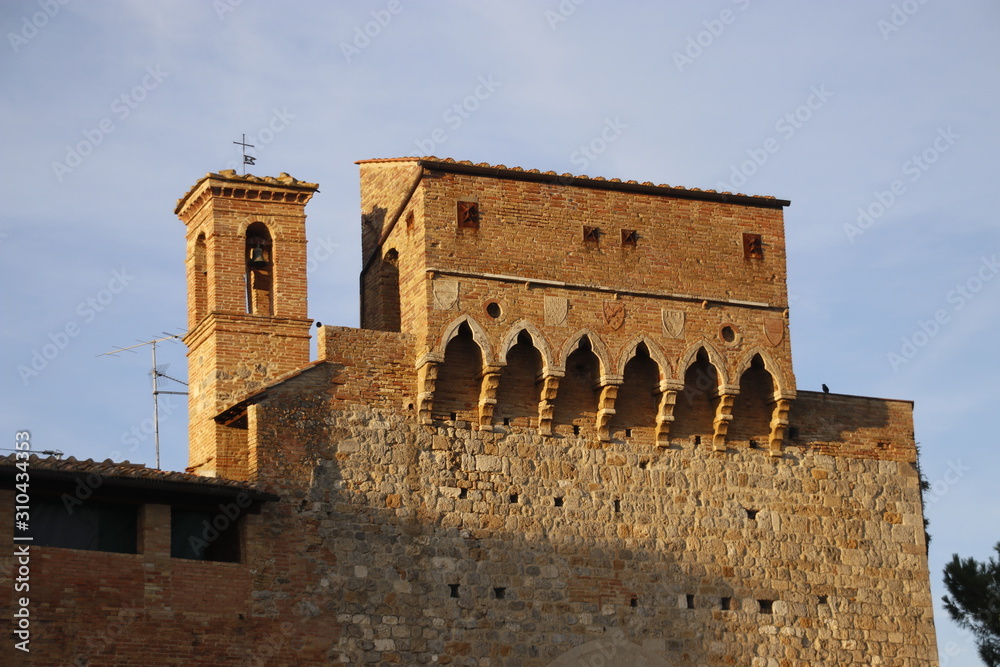 Classic architecture in Sienna, Italy