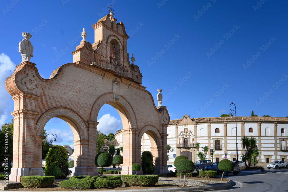 Entrance to Antequera, M�laga, Spain