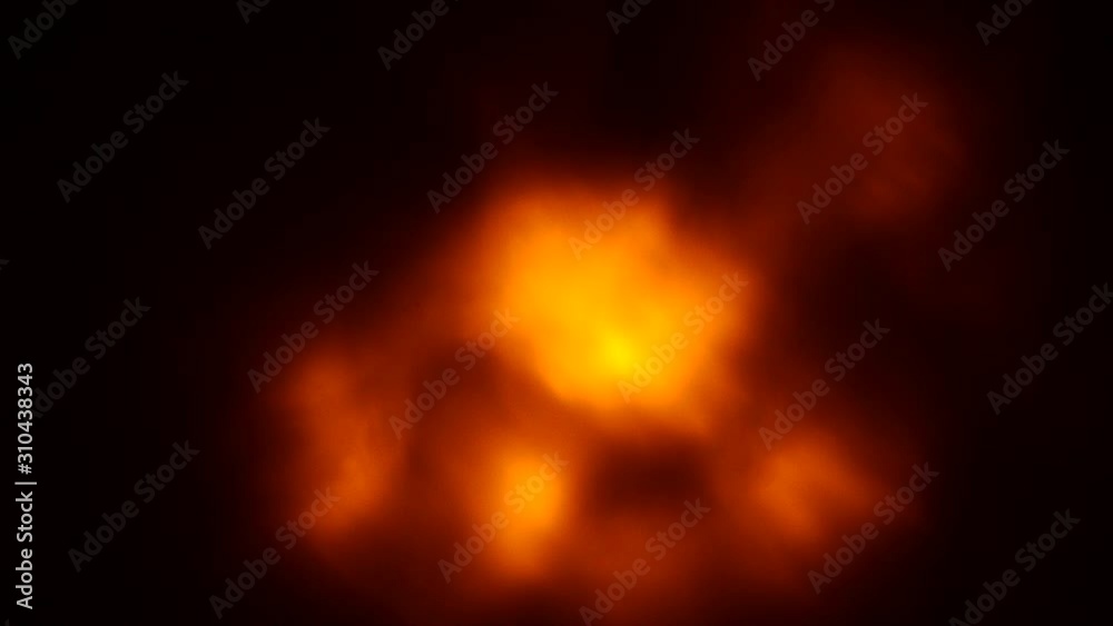 Abstract orange light smooth moving on black backgrond Abstract orange light smooth moving on black backgrond
