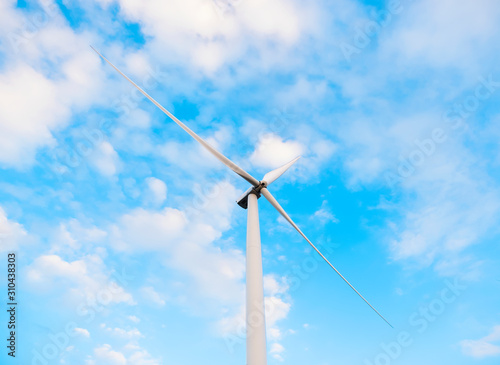 Windmills for electric power production © vatsin