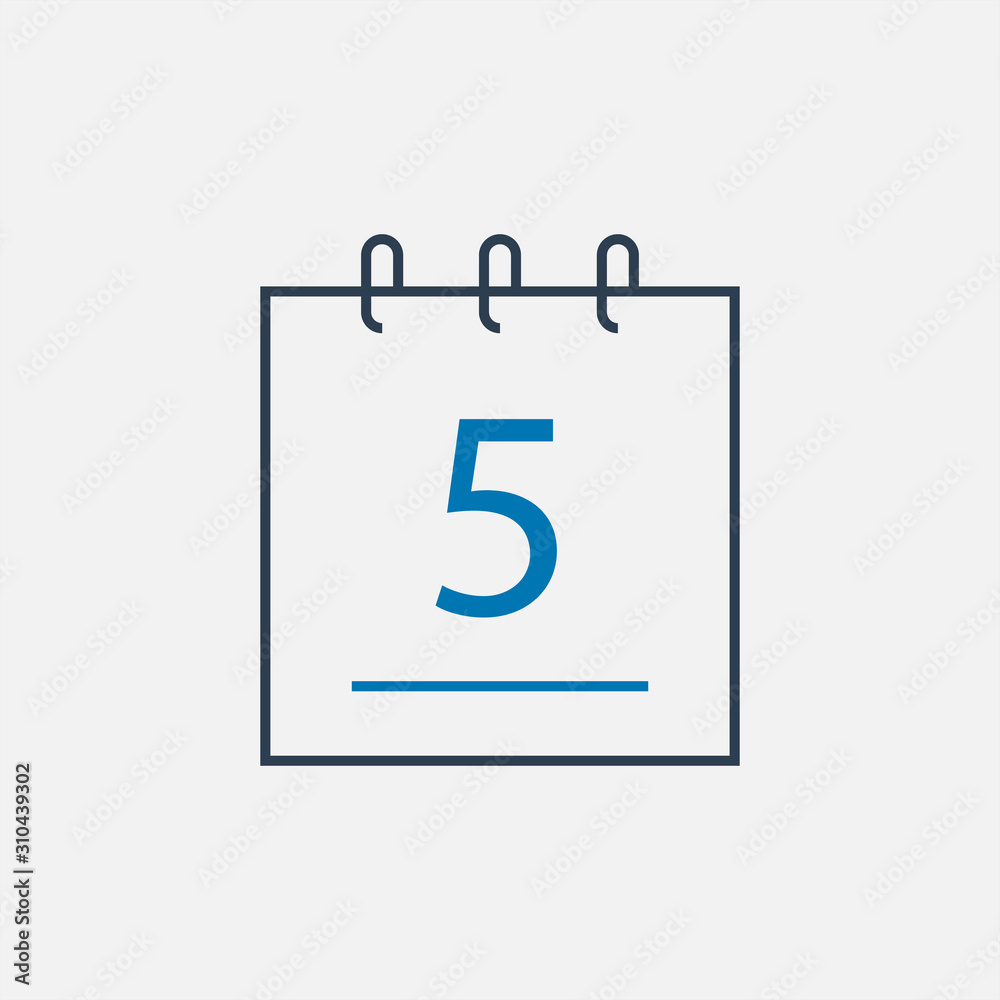 Line Calendar icon. Vector design Line Calendar icon. Vector design