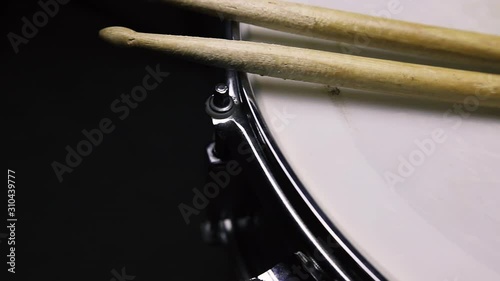 A scene of film  drum kit in many VDO movements