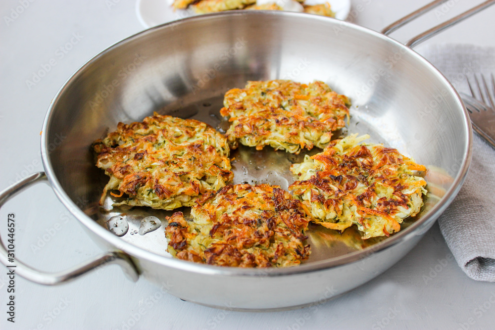Fried cabbage fritters Fried cabbage fritters