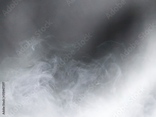 smoke white group on gray background 