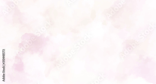 Pink watercolor background for your design, watercolor background concept, vector.