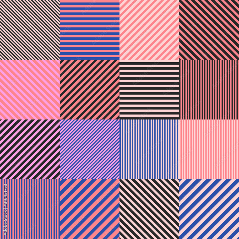 Striped Abstract Pattern Design