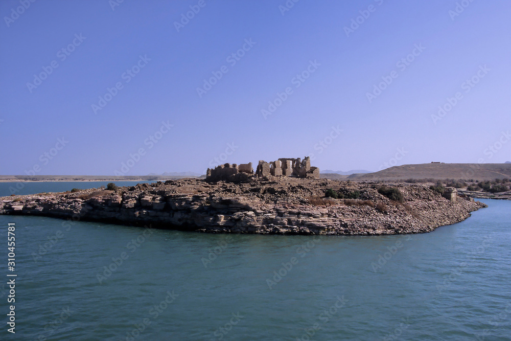 Tempel von Kasr Ibrim am Nasser See, Ägypten